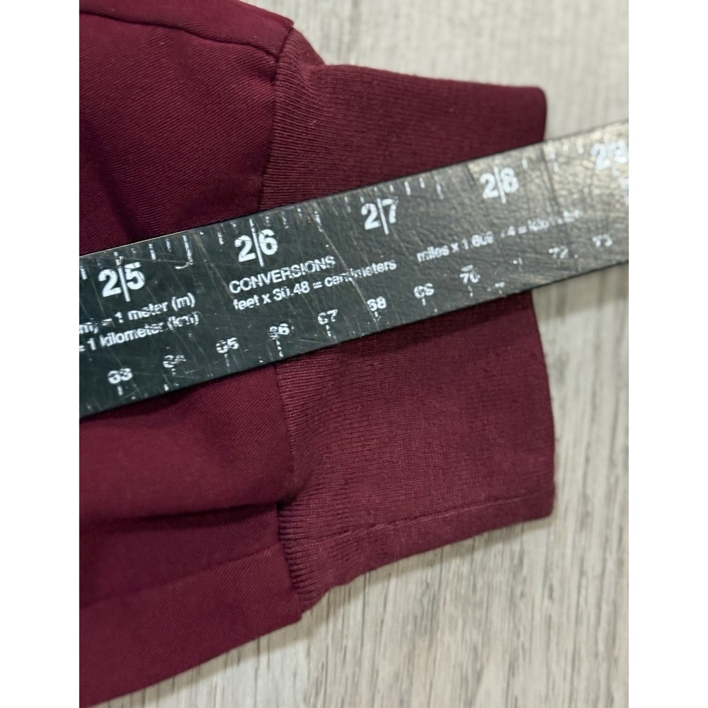 Figs Zamora Jogger Scrub Pants Women's Small Maroon High-Rise Technical Medical - Picture 5 of 9